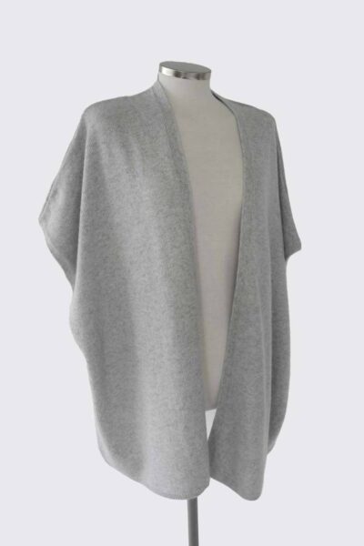 Cosy cardigan pearl grey Sjaalmania
