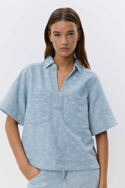 Gianna blouse light blue Sofie Schnoor