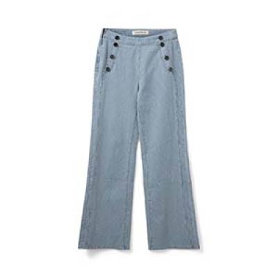 Trousers blue striped Sofie Schnoor