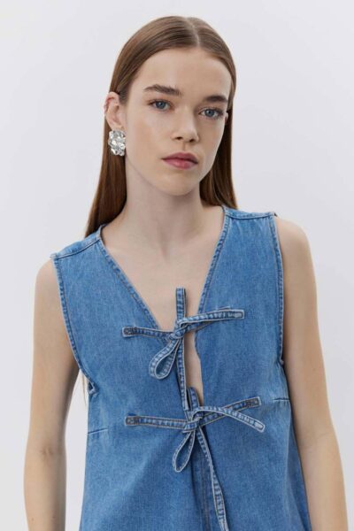 Top denim blue Sofie Schnoor