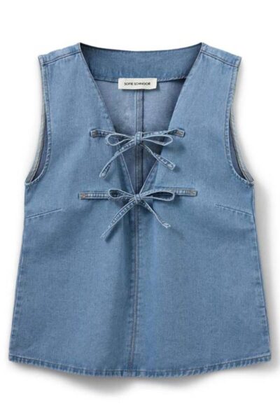 Top denim blue Sofie Schnoor