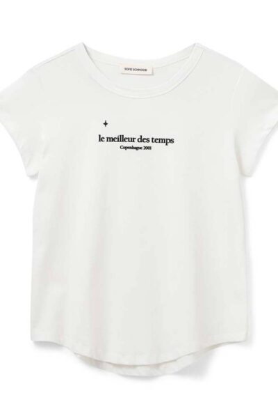 Zoey t-shirt snow white Sofie Schnoor