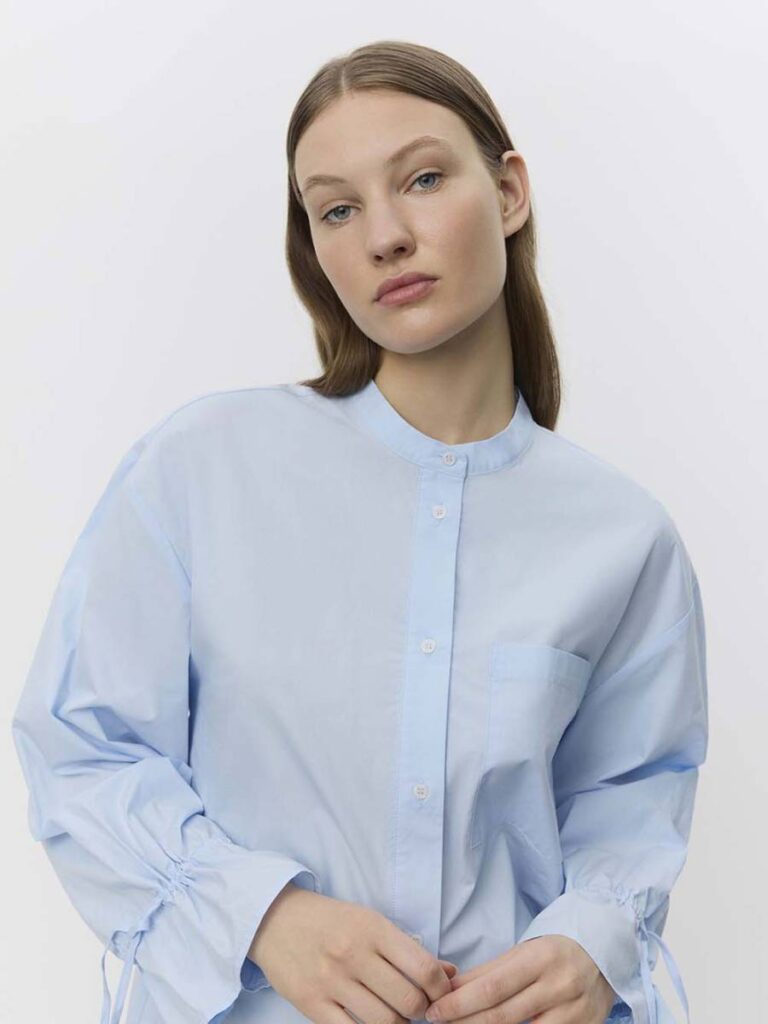 Birdie shirt light blue Sofie Schnoor