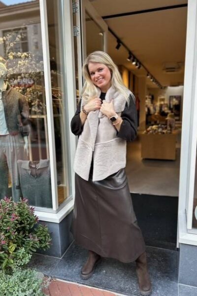 Waistcoat cool beige Noman’sland