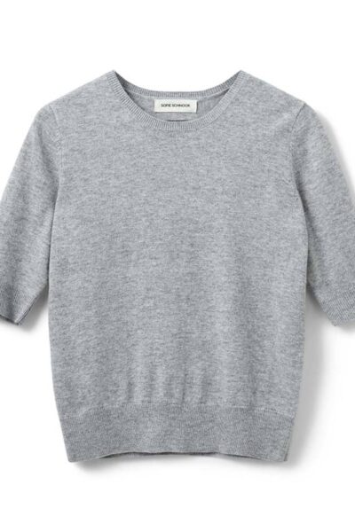 Viana knit grey melange Sofie Schnoor