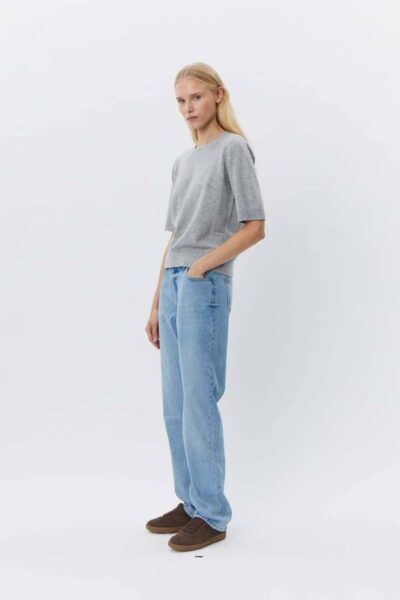 Viana knit grey melange Sofie Schnoor