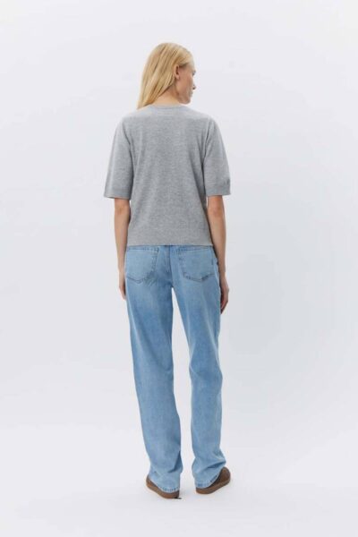 Viana knit grey melange Sofie Schnoor