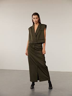 Skirt olive Sofie Schnoor