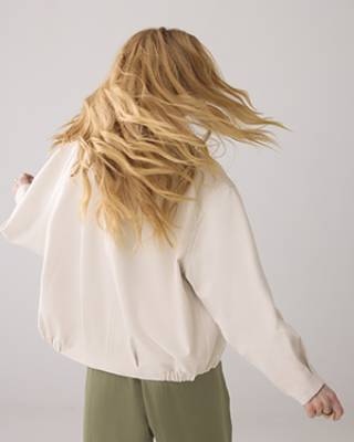 Jacket uni pebble beige Summum