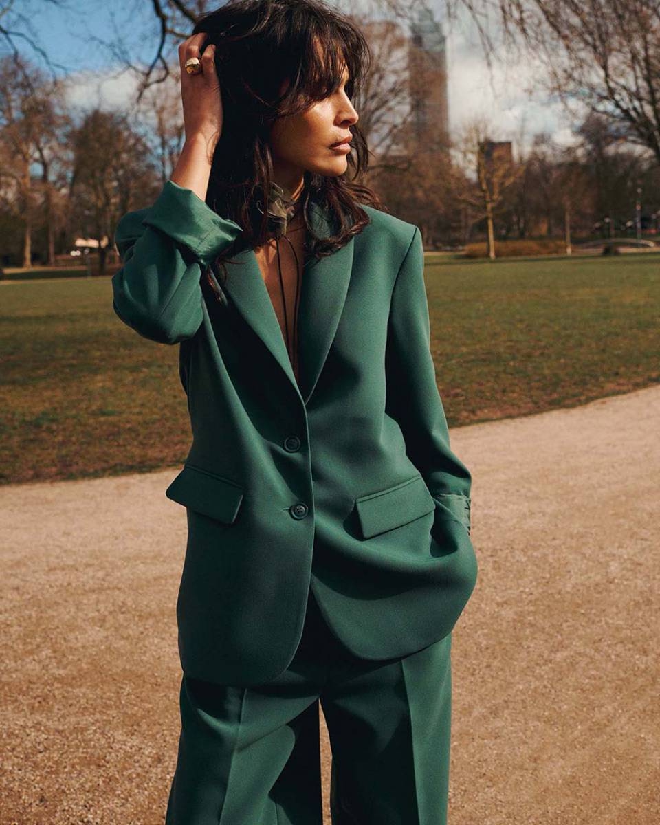 Blazer foam uni emerald green Summum Woman - Afbeelding 2