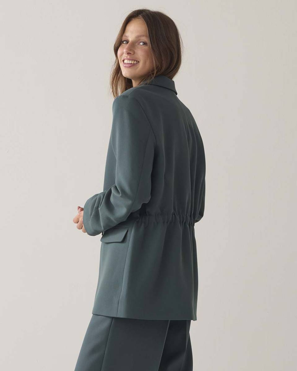 Blazer foam uni emerald green Summum Woman - Afbeelding 5