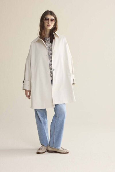 Jacket gabardine ivory Summum