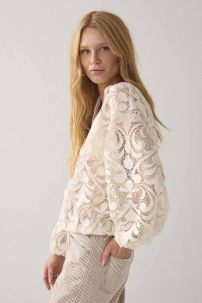 Jacket lace ivory Summum