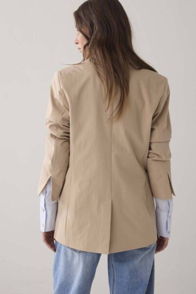 Blazer cotton blend alpaca Summum