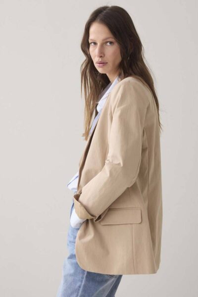 Blazer cotton blend alpaca Summum