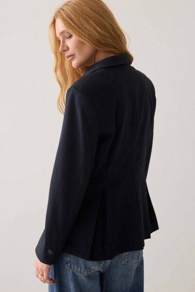 Blazer pinstripe small midnight blue Summum
