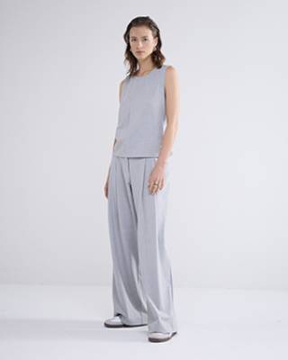 Top viscose blend stretch mist Summum