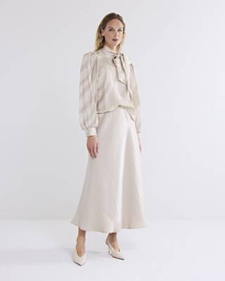 Top big feathers cashmere Summum