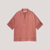 Top short sleeves silky touch sephia blush Summum - Afbeelding 5