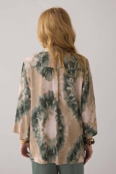 Blouse tie dye print mulicolour Summum