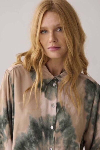 Blouse tie dye print mulicolour Summum