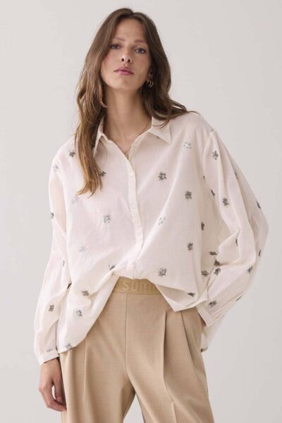 Blouse scattered ivory Summum