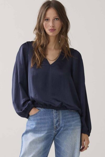 Top heavy silky touch midnight blue Summum