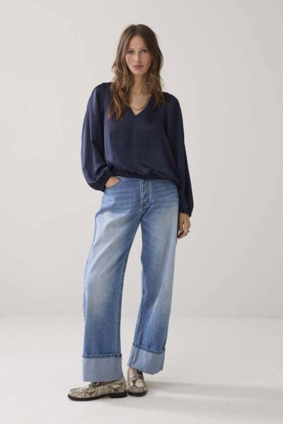 Top heavy silky touch midnight blue Summum
