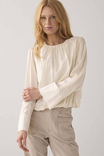 Top viscose cotton ivory Summum