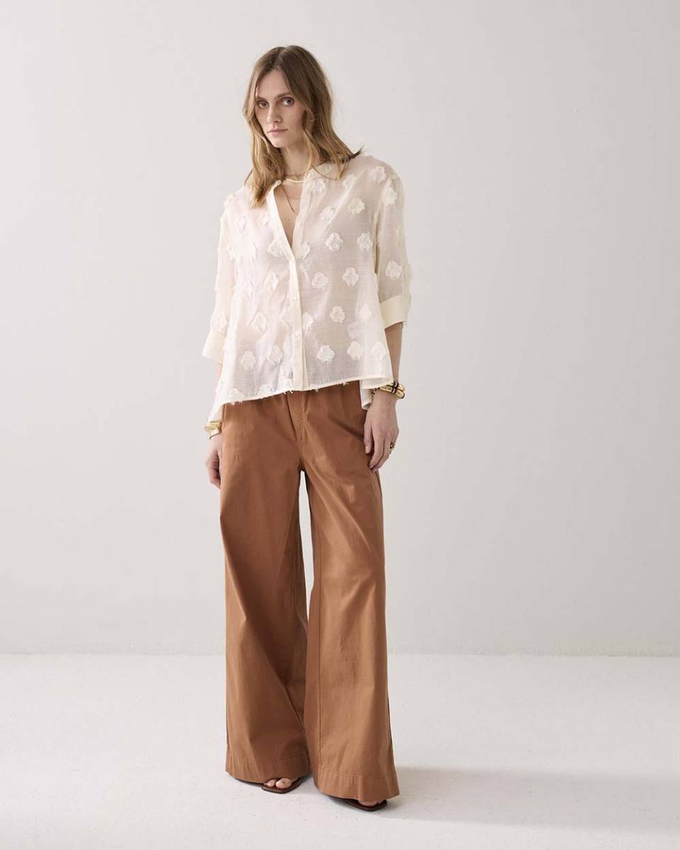 Blouse 3D new ivory Summum - Afbeelding 6