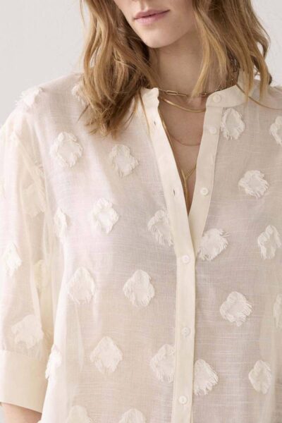 Blouse 3D new ivory Summum