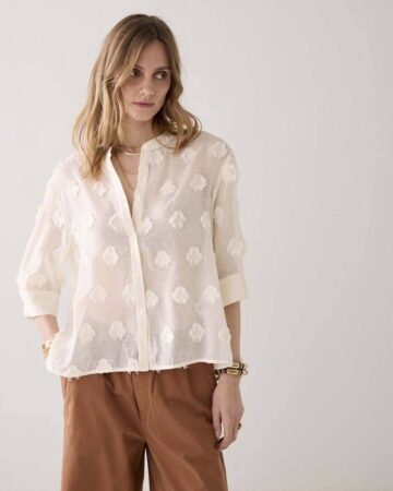 Blouse 3D new ivory Summum