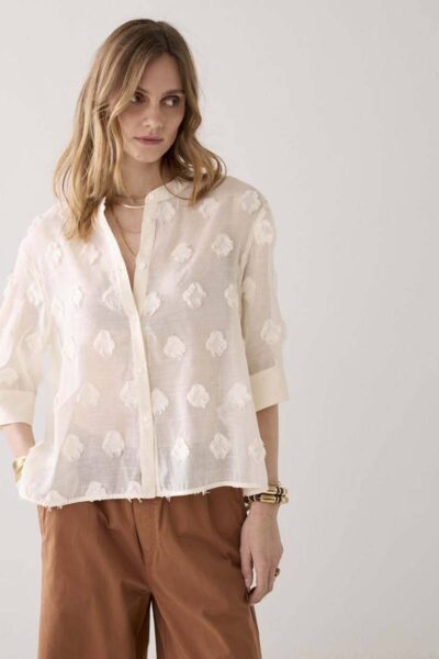 Blouse 3D new ivory Summum