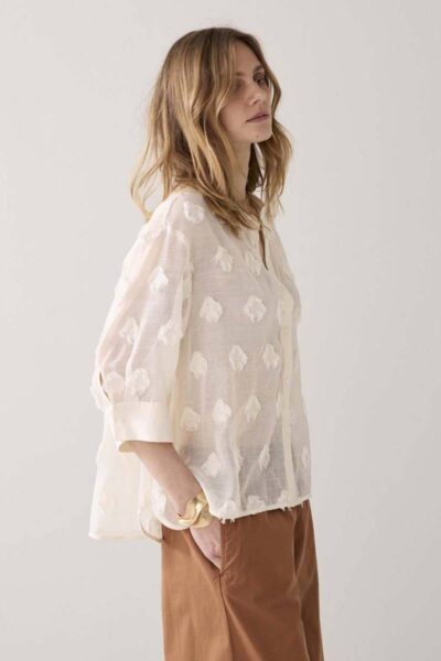 Blouse 3D new ivory Summum