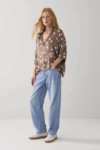 Top irregular dots khaki Summum
