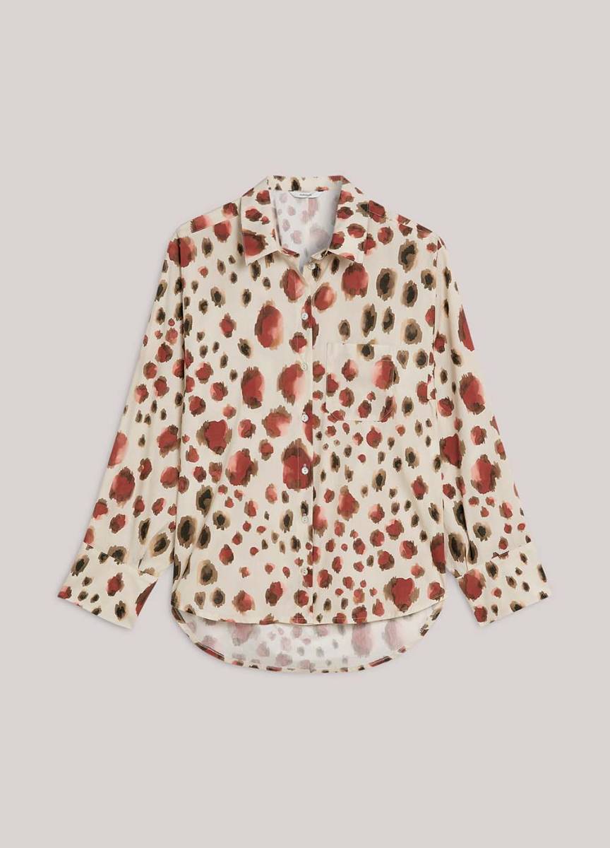 Blouse animal print multicolour Summum - Afbeelding 5