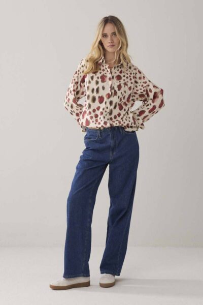 Blouse animal print multicolour Summum
