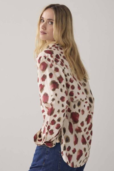 Blouse animal print multicolour Summum