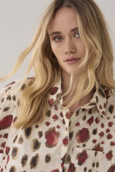 Blouse animal print multicolour Summum