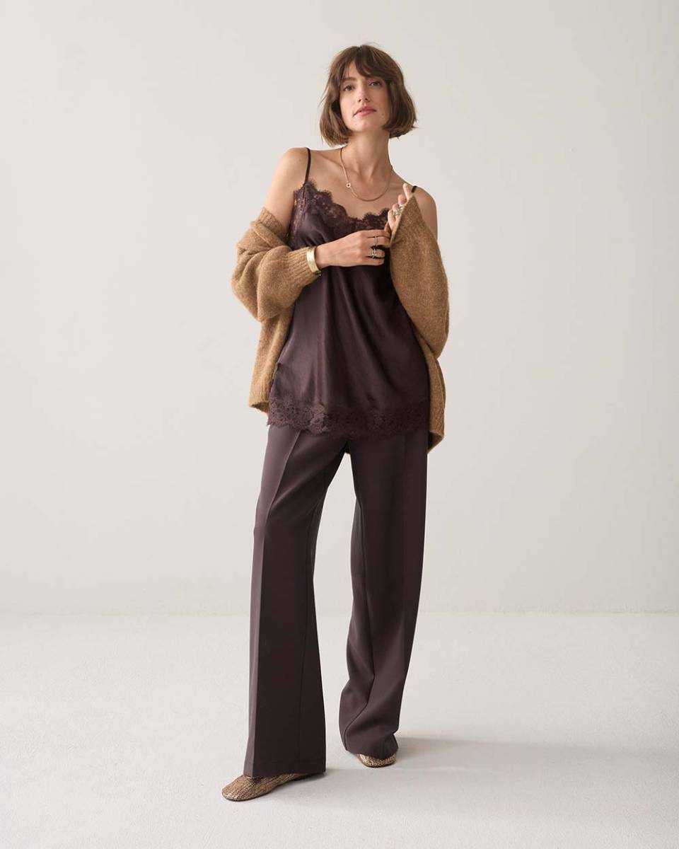 Top satin dark chocolate Summum - Afbeelding 6