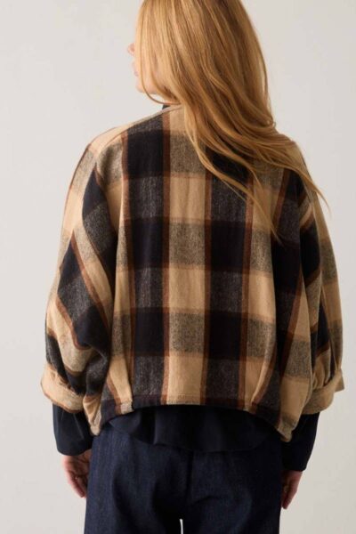 Jacket heavy check multicolour Summum