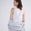 Rib tanktop cotton mist Summum - Afbeelding 4