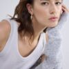Rib tanktop cotton mist Summum - Afbeelding 3