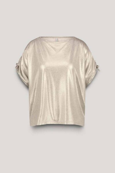 Top coated viscose linen ivory Summum