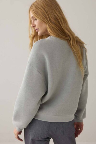 Jersey soft sweat eucalyptus Summum Woman