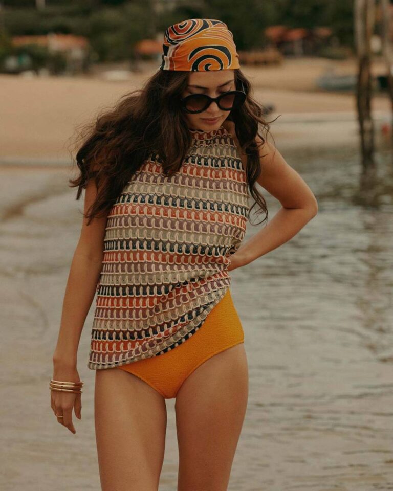 Top multicolour crochet Summum