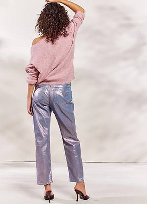Zoe straight jeans antique pink Summum