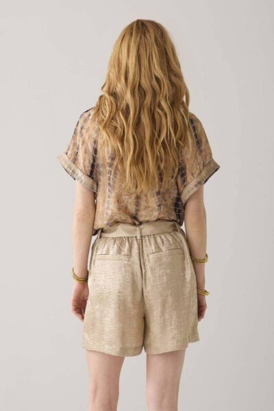 Short metallic lamee sesame Summum