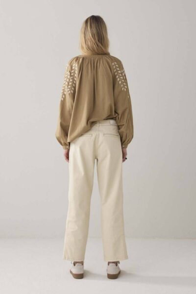 Cocoon pant heritage twill ivory Summum