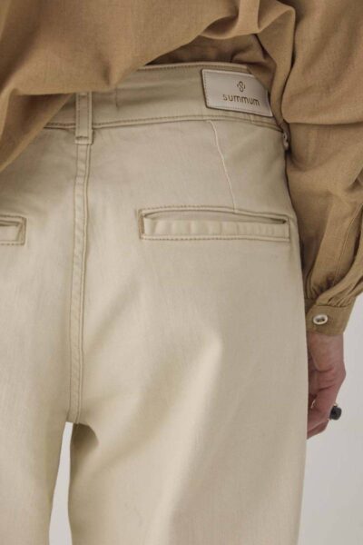 Cocoon pant heritage twill ivory Summum
